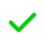 checkmark icon